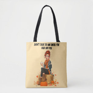 Pumpkin Spice Latte - Ms Sass Draagtas