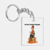 Pumpkin Spice Latte - Ms Sass Sleutelhanger (Voorkant Links)