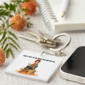 Pumpkin Spice Latte - Ms Sass Sleutelhanger (Voorkant Rechts)