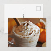 Pumpkin Spice Latte, Postcrossing Briefkaart (Voorkant / Achterkant)