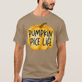 Pumpkin Spice Life Herfst Autumn Cottcore Coffee T-shirt