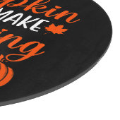 Pumpkin-spice maakt alles mooi snijplank (Hoek)