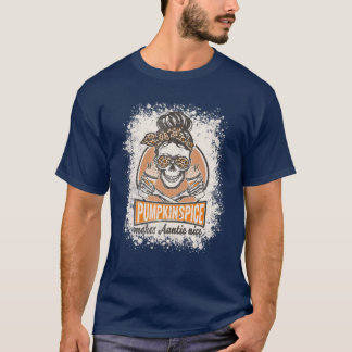 Pumpkin Spice maakt Auntie Nice Coffee Lover Siste T-shirt