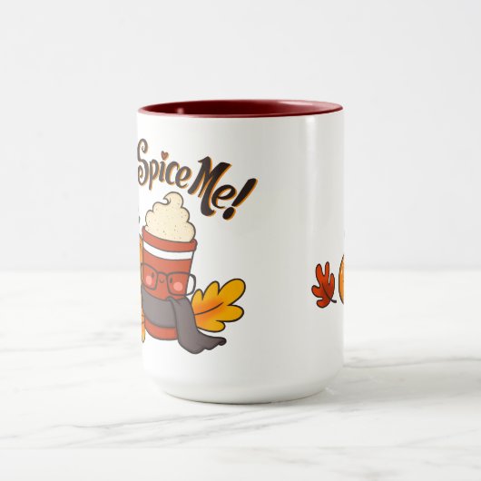 Pumpkin Spice me, mok koffie 15 oz rood  (Midden)