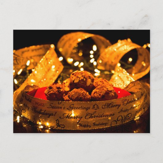 Pumpkin Spice Muffin Recipe Kerstmis Briefkaart (Voorkant)