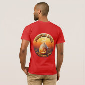 Pumpkin Spice & Nothing Nice T-shirt (Achterkant volledig)