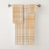Pumpkin Spice Pset Herfst Pattern Bad Handdoek (Insitu)