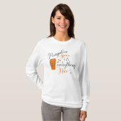 Pumpkin Spice Season T-shirt (Voorkant volledig)