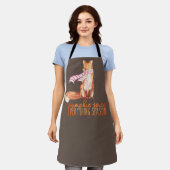 Pumpkin Spice Sitting Fox Schort (Gedragen)