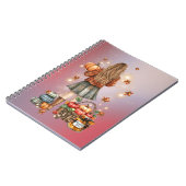 Pumpkin Spice Sparkle Notebook Notitieboek (Linkerzijde)