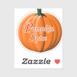 Pumpkin Spice Sticker