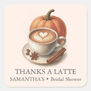 Pumpkin Spice Stickers Coffee Vrijgezellenfeest Th
