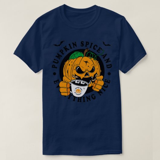 Pumpkin Spice T-shirt (Design voorkant)