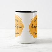 Pumpkin Spice Two-Tone Coffee Mok (Center)