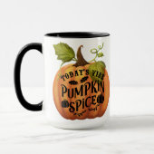 Pumpkin spice vibe mok (Links)
