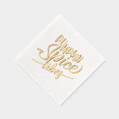 Pumpkin Spice Vibes Folie Servetten (Rechts)