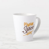 Pumpkin Spice Vibes Latte Mok (Rechterhoek)