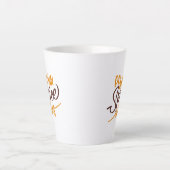 Pumpkin Spice Vibes Latte Mok (Voorkant)