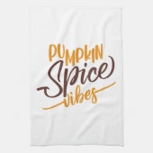 Pumpkin Spice Vibes Theedoek (Verticaal)