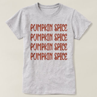Pumpkin Spice Words T-Shirt