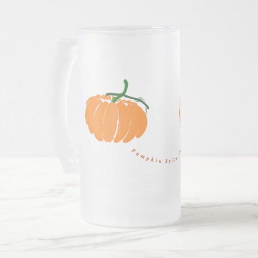 Pumpkin Spice, Yum. Matglas Bierpul (Voorkant links)