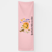 Pumpkin Spooktacular Halloween Bash Pink Spandoek (Verticaal)