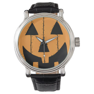 Pumpkin Stamp Watch Horloge