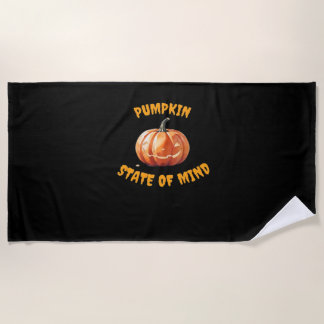 Pumpkin State of Mind - Halloween Classic T-Shirt Strandlaken