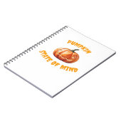 Pumpkin State of Mind - Halloween Oversized T-Shir Notitieboek (Linkerzijde)