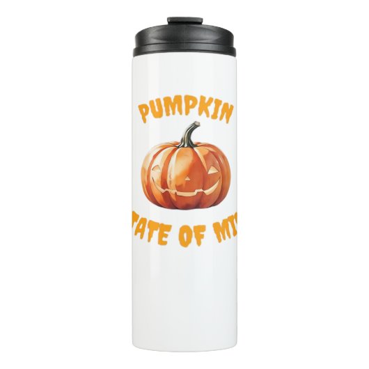 Pumpkin State of Mind - Halloween Oversized T-Shir Thermosbeker (Voorkant)