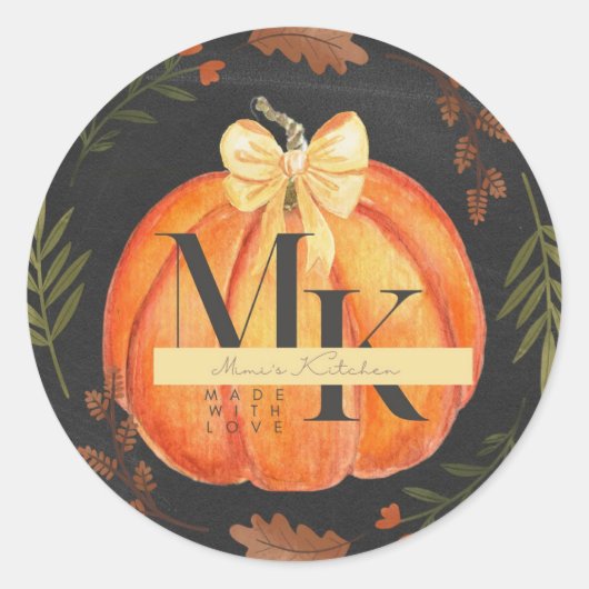 Pumpkin Sticker (Voorkant)
