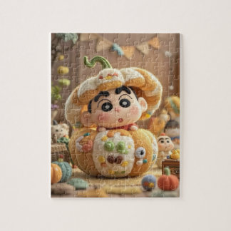 Pumpkin Surprise Pluche Puzzel - Shino's Herfst