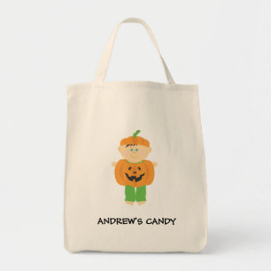 Pumpkin Trick or treat Halloween Bag Tote Bag