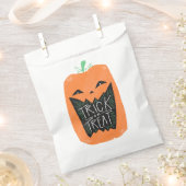 Pumpkin Trick or treat Halloween Bedankzakje (Geknipt)