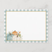 Pumpkin Truck Hartelijk dank Briefkaart (Achterkant)