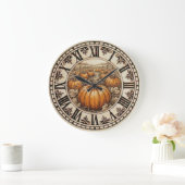  Pumpkin - Wall Clock  Grote Klok (Huis)