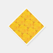 Pumpkin Waterverf Pattern Painting Servet (Hoek)