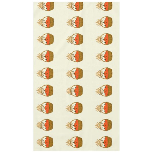 🍂 **Pumpkin & Wheat Tablecloth Tafelkleed (Voorkant)