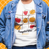 Pumpkin wint altijd pompoen vs. appel T-shirt