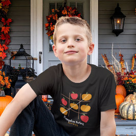 Pumpkin wint altijd pompoen vs. appel T-shirt