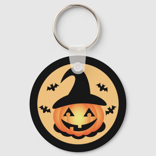 Pumpkin Witch-Sleutelhanger Sleutelhanger (Voorkant)
