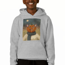 Pumpkinhead Mouse Kinder Pull-over Hoodie