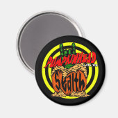 Pumpkinhead Zombie Rock Magnet Magneet (Voorkant / Achterkant)