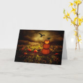 Pumpkinman Kaart (Gele Bloem)