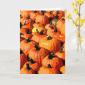 pumpkinpatch kaart (Gele Bloem)