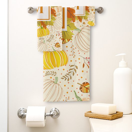 Pumpkins Autumn Fall Harvest Pattern