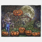 Pumpkins Fleece Blanket (Voorkant (Horizontaal))