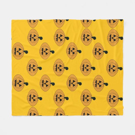 Pumpkins Fleece Deken (Voorkant (Horizontaal))