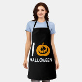 Pumpkins Halloween Schort (Gedragen)