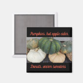 Pumpkins Magnet Magneet (Voorkant / Achterkant)